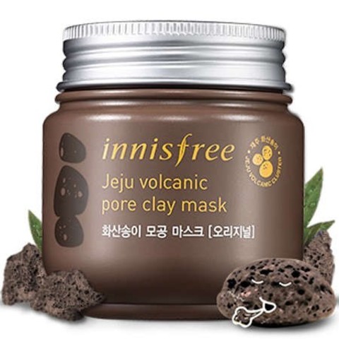 Innisfree Jeju Volcanic Pore Clay Mask очищающая маска с вулканической глиной