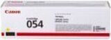 Картридж Canon 054 Y желтый для Canon LBP621Cw, LBP623Cdw, MF641Cw, MF643Cdw, MF455Cx. Ресурс 1.2K