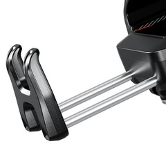 Держатель с демпфером для тлф на руль с беспроводной зарядкой