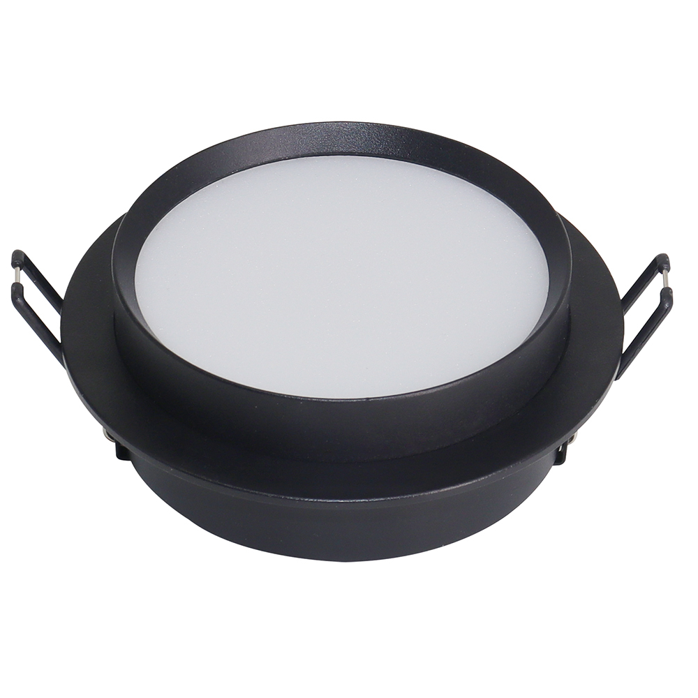 Светильник встраиваемый Feron DL507 потолочный GX53 черный круг 51349