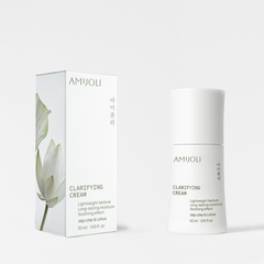 AMIJOLI Clarifying Cream JeJu Clay&Lotus Увлажняющий крем для проблемной кожи c вулканической глиной и экстрактом лотоса 50мл