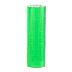 Ценник Basir клейкий, размер 21*12 мм, зелёный, 1000 шт в рулоне