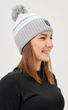 Шапка Nordski Severe White/Grey