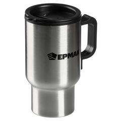 Термокружка автомобильная с подогревом ЕРМАК