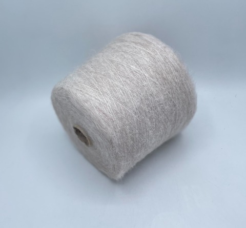 Mister Joe (пр.Италия),art-Preston 1000м/100гр, 35% Мохер, 35% Альпака 30% Полиамид, цвет-Холодный,серо-бежевый меланж(322/672), арт-36409