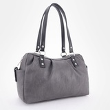 Сумка Саломея 149 македония серый + черный