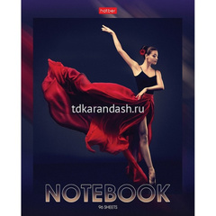 Тетрадь А5 96л клетка 