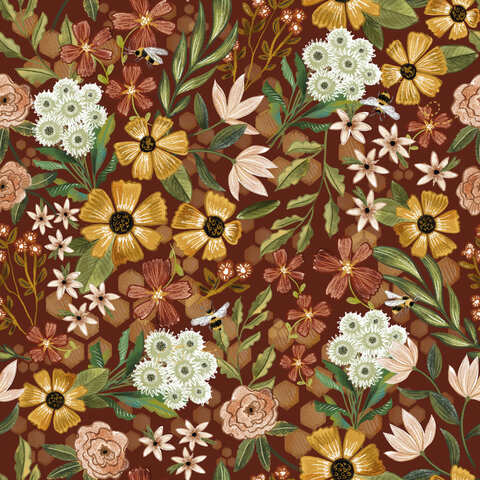 ПРЕДЗАКАЗ, МЕДОВАЯ ПЛЯНКА, КРАСНЫЙ, 100% хлопок