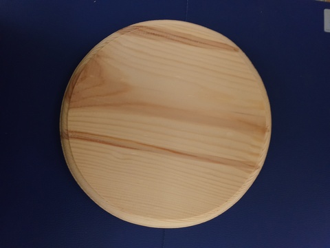 сырна доска с фаской , сосна, 19см