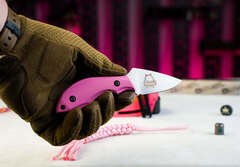 Туристический нож Hammy Niolox StoneWash G10 Pink Kydex