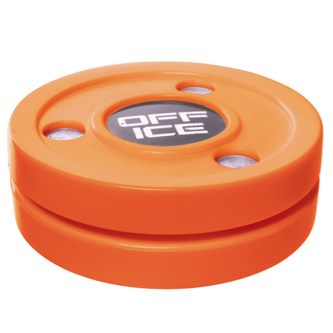 Шайба тренировочная двусоставная TSP OFF ICE PUCK неоноранж