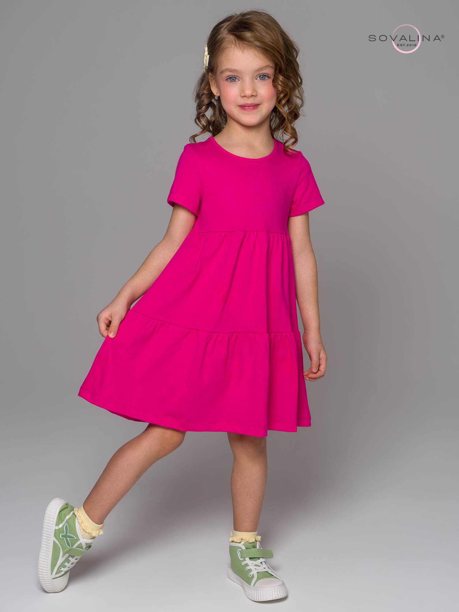 Платье Тия фуксия 3031