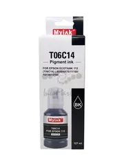 Чернила для EPSON EcoTank (112) (T06C14) L6550, 6570, 11160, 15150, 15160 (127мл, black,Pigment) MyInk