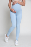 Леггинсы для беременных 12654 голубой