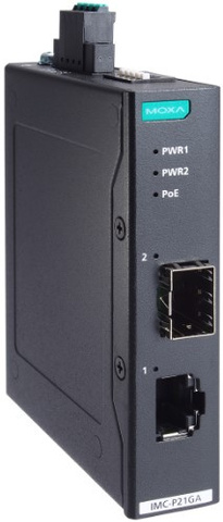 Медиа-конвертер MOXA IMC-P21GA-G2