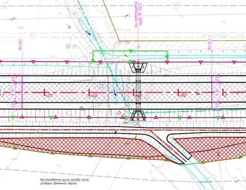 Проект рекультивации на капитальный ремонт участка автодороги