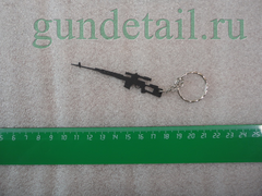 Брелок СВД металлический