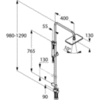 Душевая система внешнего монтажа Kludi Dual Shower System A-qa 4919105-00