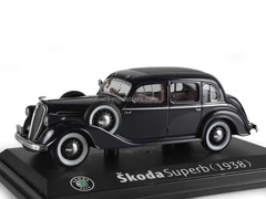 Skoda Superb 913 1938 black Abrex 1:43