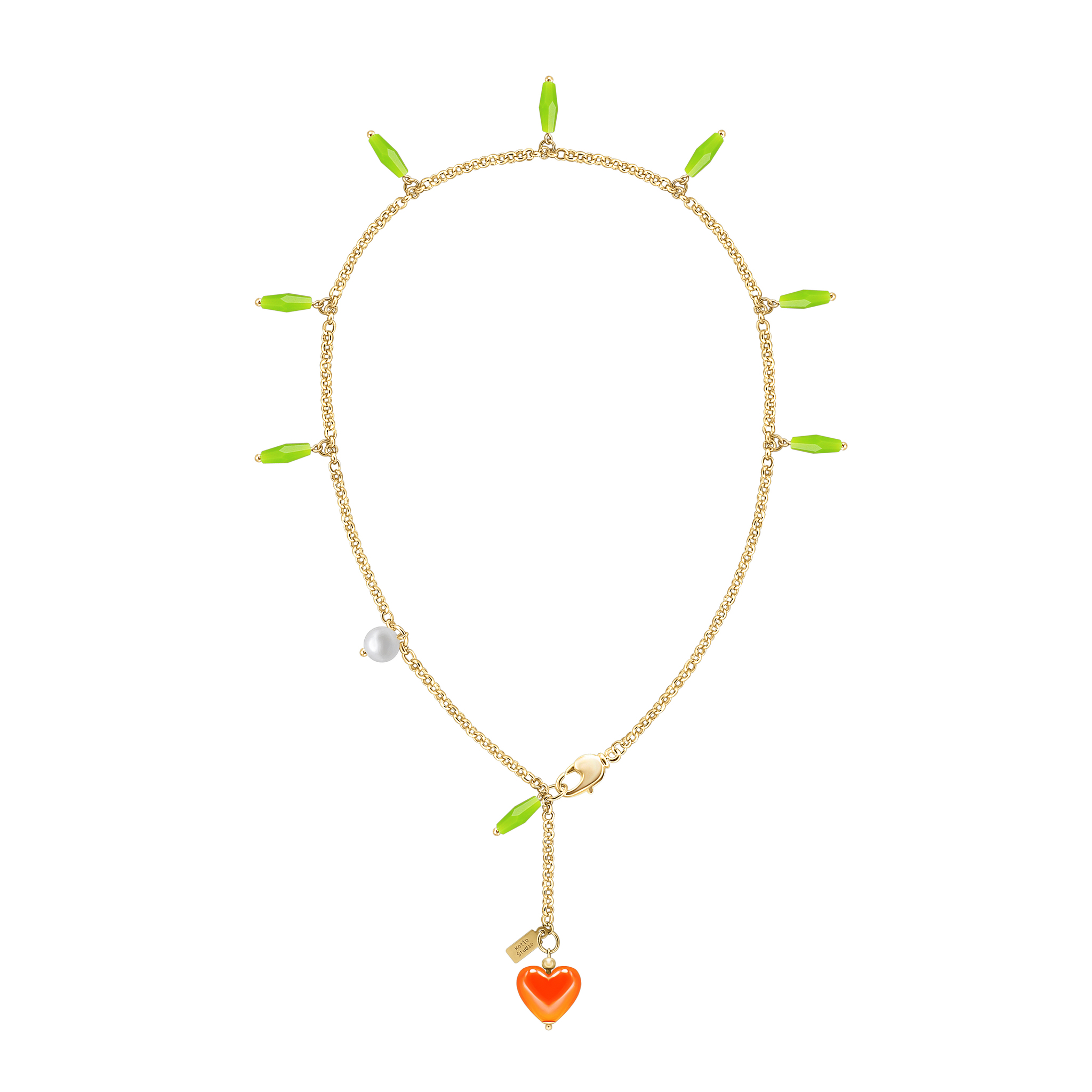 

Цепь Morning Cocktail Orange Necklace