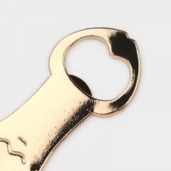 Открывашка «Маленький помощник», 11,5×6 см, цвет золотой