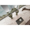 AT2702Vesuvian-H Напольная раковина с техническим отверстием для монтажа у стены