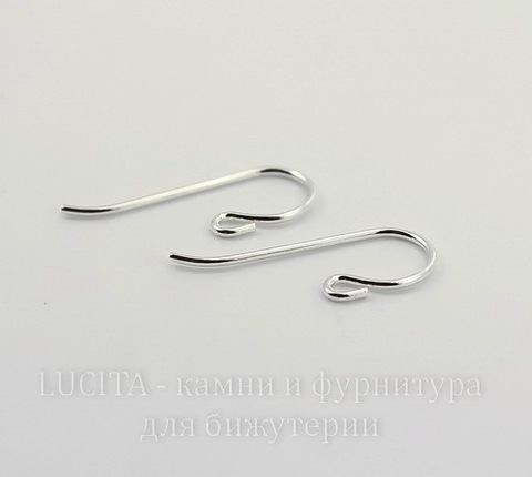 Швензы-крючки TierraCast 20х8 мм (цвет-серебро), пара