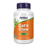 Экстракт коры Кошачьего когтя 500 мг, Cat's Claw 500 mg, Now Foods, 100 капсул 1