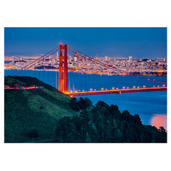 Пазл"Сан-Франциско. Золотой мост"1000 элементов, глянцевый