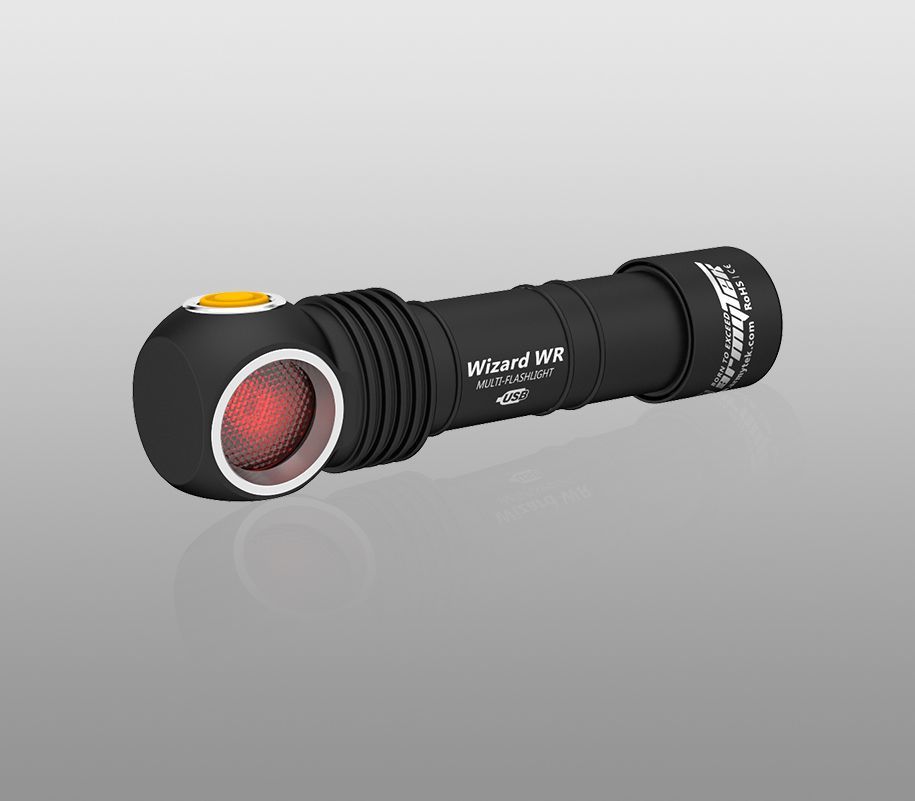 Мультифонарь Armytek Wizard WR Magnet USB (белый-красный свет) - фото 3