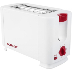 Тостер SCARLETT SC-TM11013, 650Вт, белый