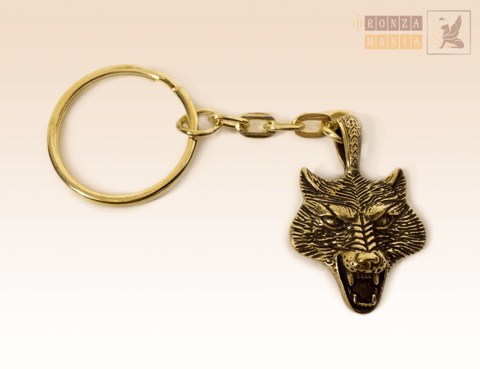 брелок Волк вариант 1