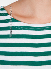 Купить Тельняшка летняя ФПС (зеленая полоса) ГОСТ МИНОБОРОНЫ в Магазине тельняшек