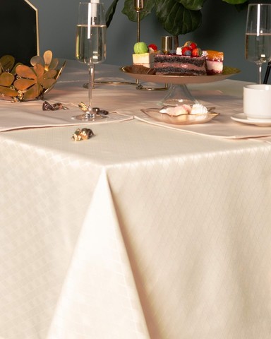Скатерть 140х180 Sofi De MarkO Катрин кремовая