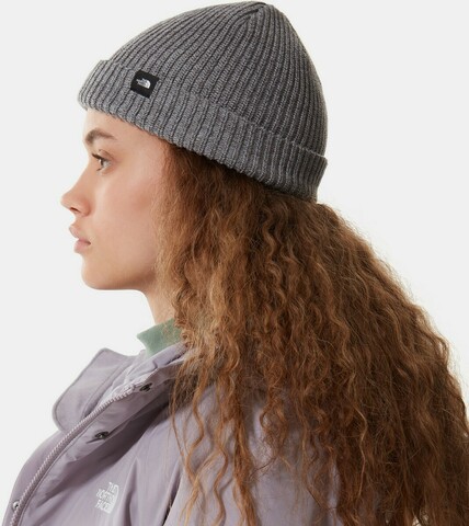 Картинка шапка The North Face Fisherman Beanie Grey - 4