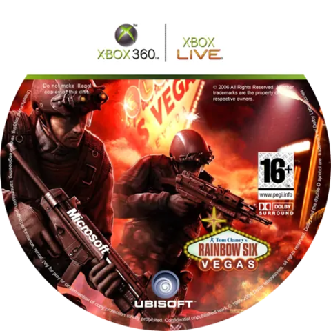 Tom Clancy's Rainbow Six Vegas [Xbox 360]