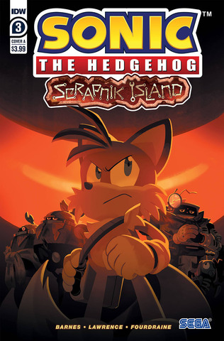 Sonic The Hedgehog Scrapnik Island #3 (Cover A)