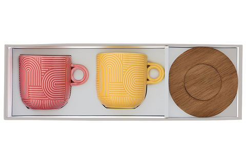 Набор чашек 2шт 250мл Easy Life Радуга el-r1781/tlo2