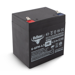 Аккумулятор RuTrike 6-GFM-4,5 (AGM)