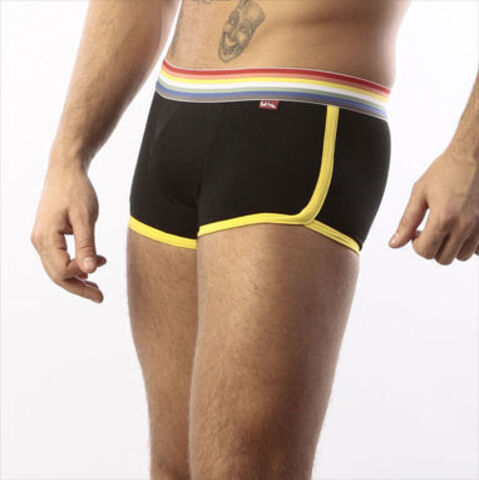 Мужские трусы хипсы Paul Smith Black Boxer