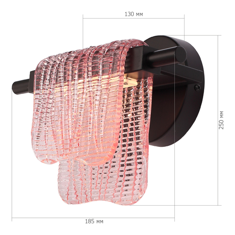 Светильник настенный ST Luce Voile SL6021.401.06