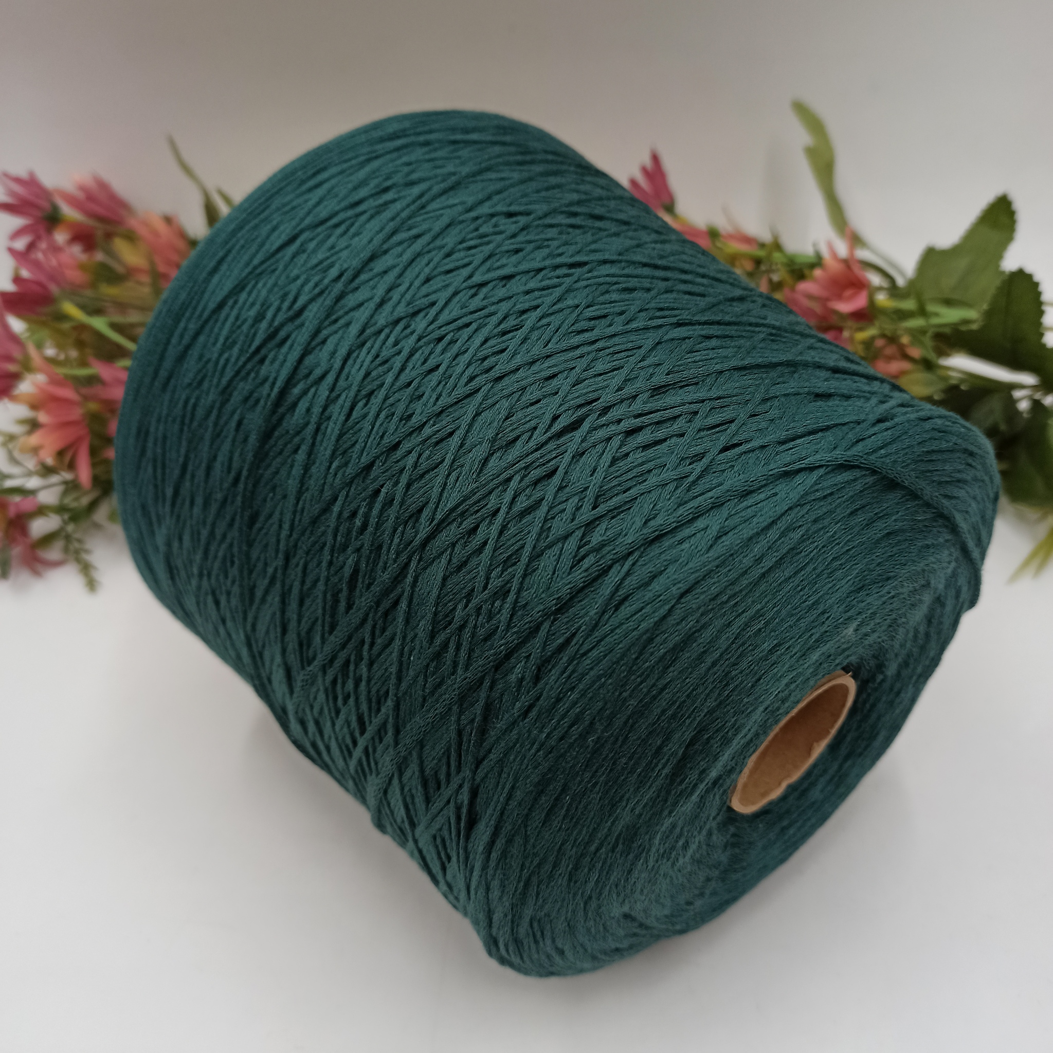 100% хлопок Мако Glanellino Loro Piana 380м/100гр Бутылочный 02