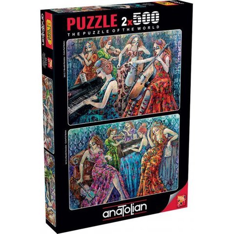 Puzzle Renkli Notalar. Colorful Notes 2 x 500 pcs