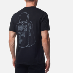 Футболка Alpha Industries Alpha Dog Tag Tee Black (Черный)