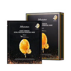 Гидрогелевая маска с экстрактом прополиса JMSOLUTION HONEY LUMINOUS ROYAL PROPOLIS HYDROGEL MASK BLACK