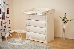 С 568 Э Рс Комод с настилом (белый)