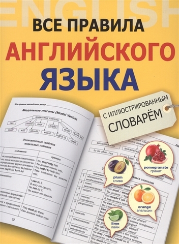 Все правила английского языка с иллюстрированным словарем