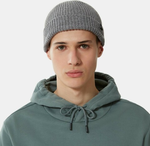 Картинка шапка The North Face Fisherman Beanie Grey - 5