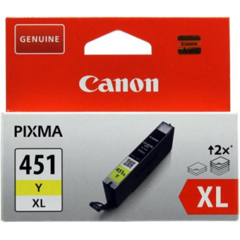 Продажа новых картриджей Canon CLI-451Y XL