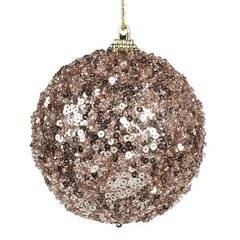 Шар 8см Goodwill Glitter Sequin Ball золотой